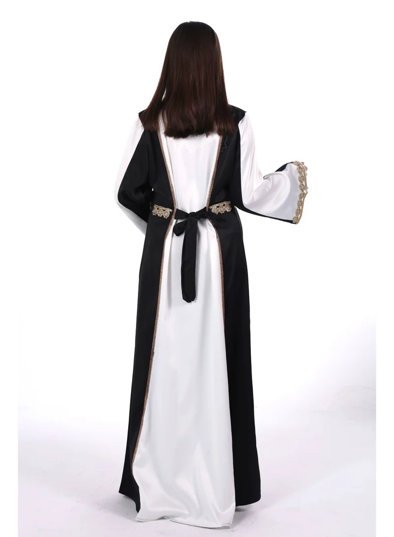 AL BENT AL SHARQIEH black women satin jalabiya dress for Women | Best Price UAE